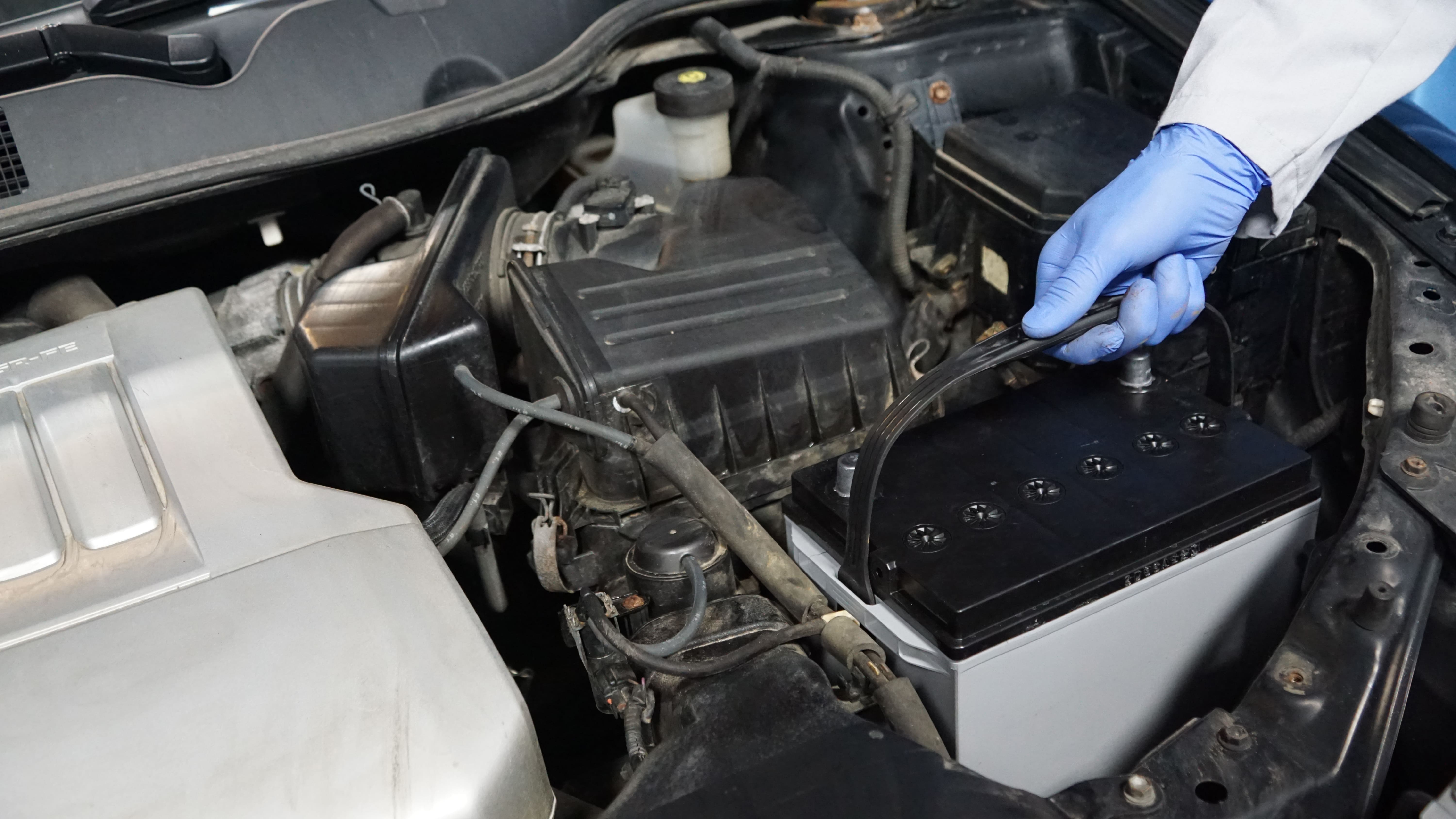 Car Battery Installation